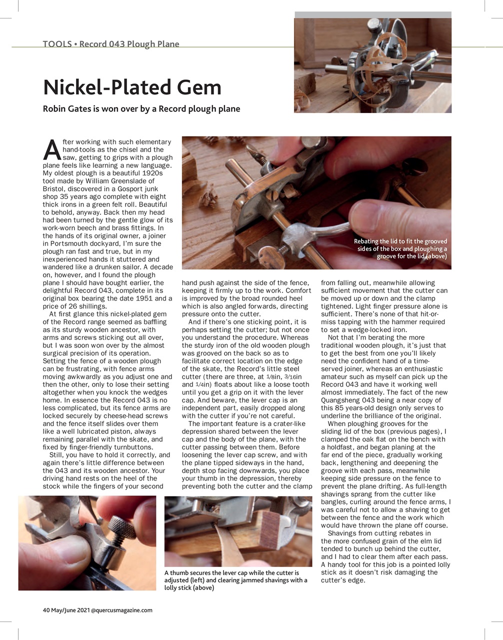 Quercus Preview Pages