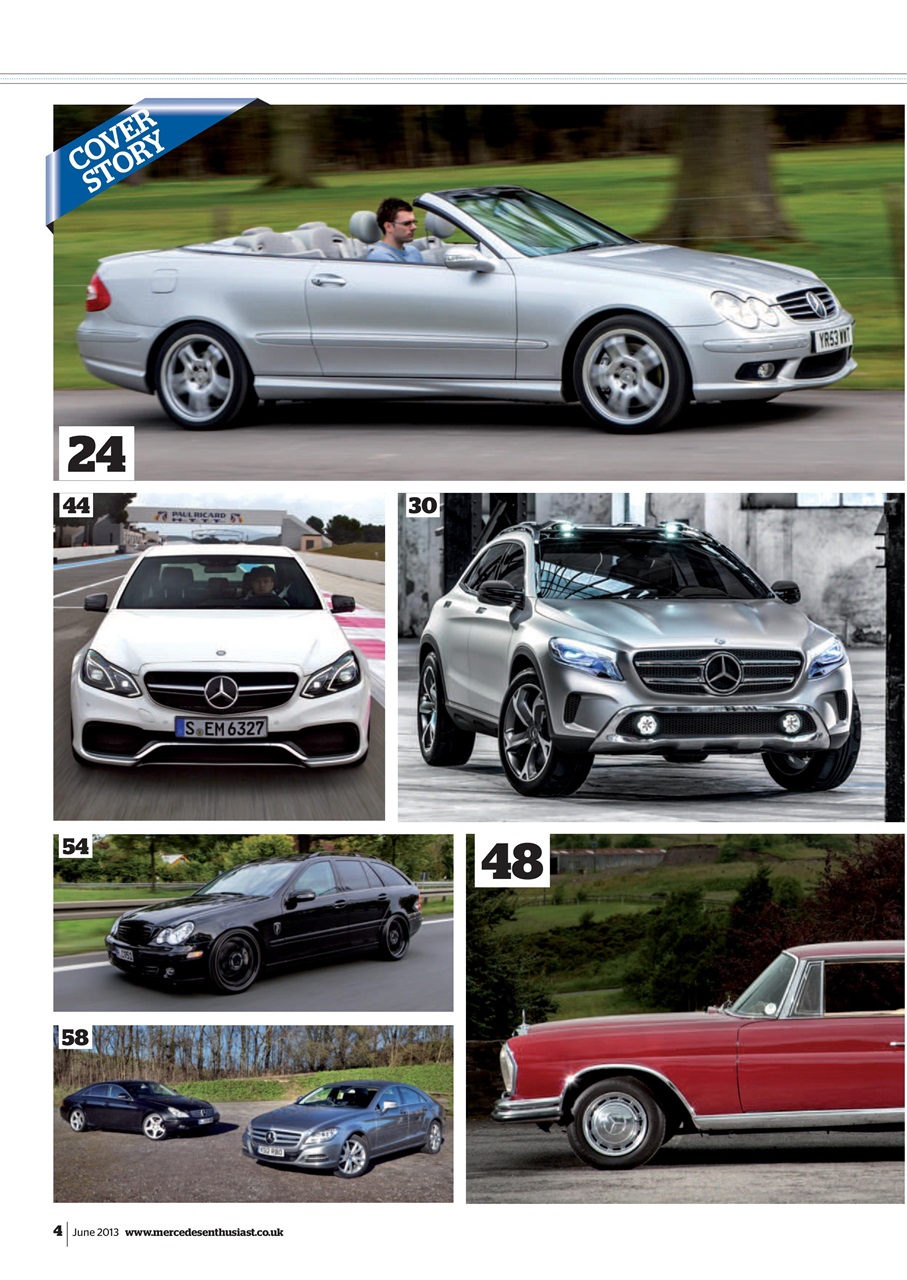Mercedes Enthusiast Preview Pages