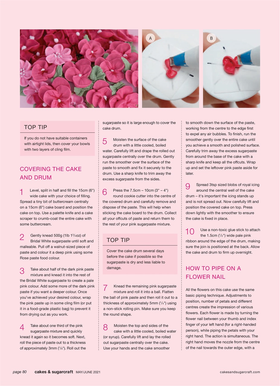 Cakes & Sugarcraft Preview Pages