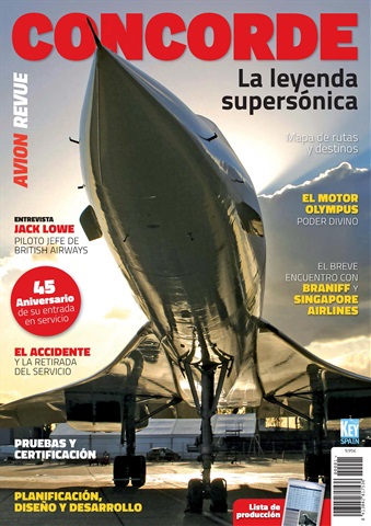 Avion Revue Internacional issue Concorde: La leyenda supersónica 