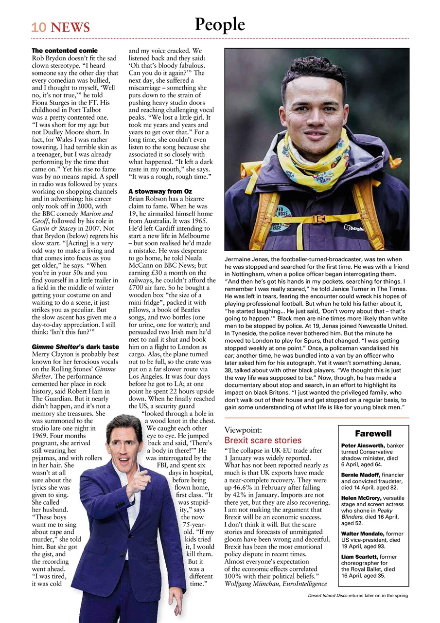 The Week Preview Pages