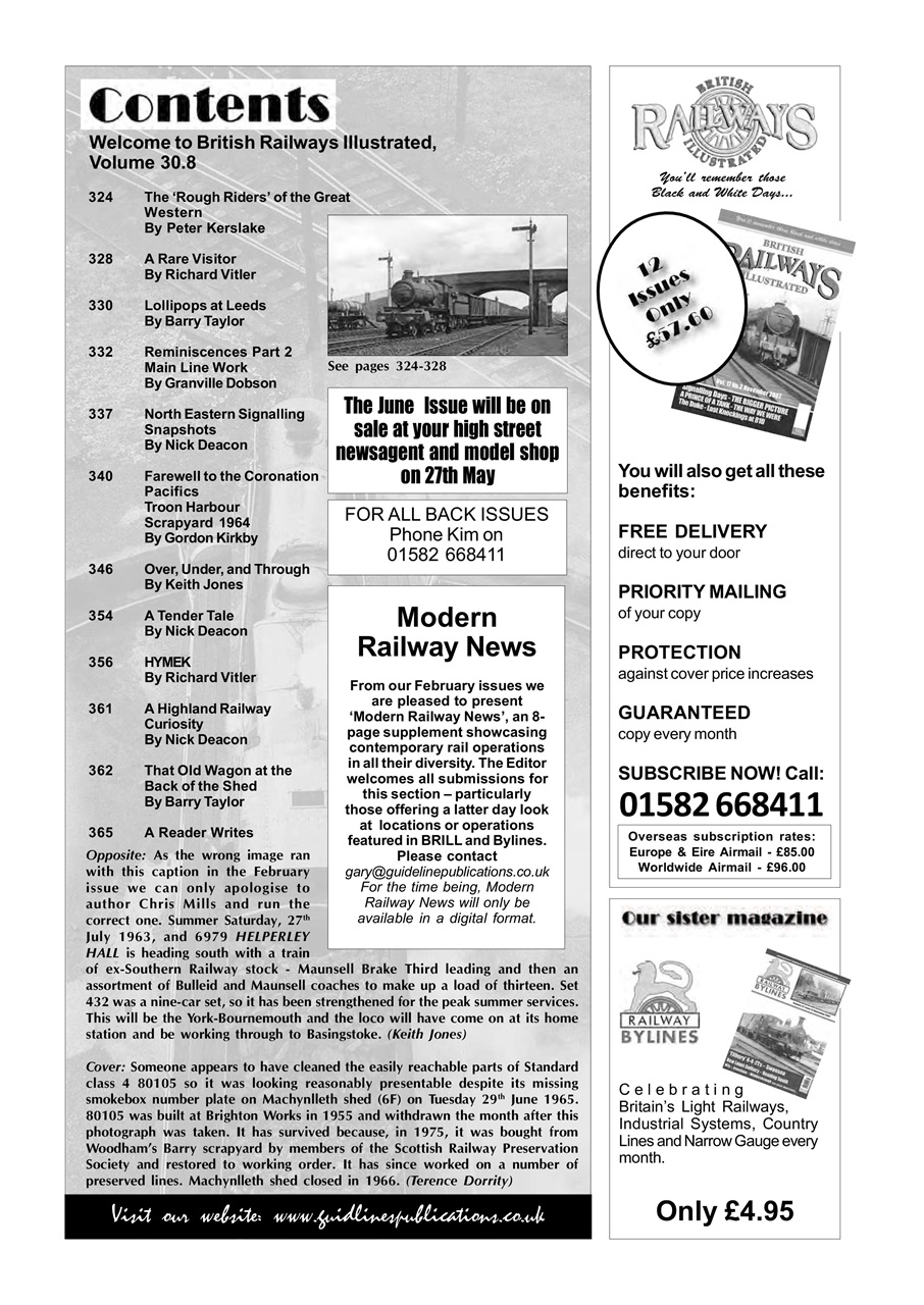 British Railways Illustrated Preview Pages