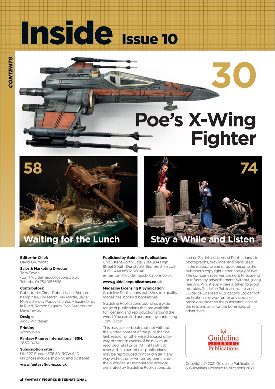 Fantasy Figures International Preview Pages