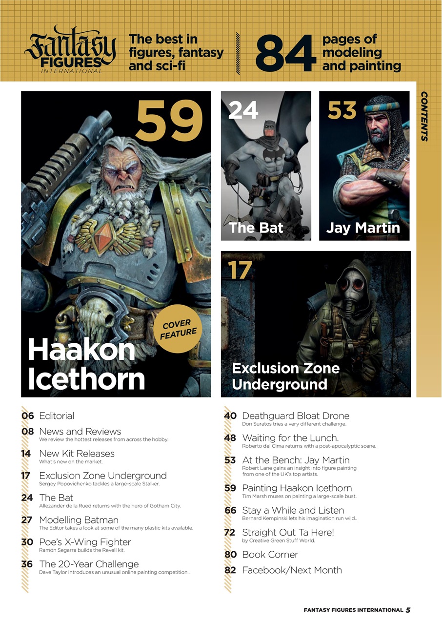 Fantasy Figures International Preview Pages