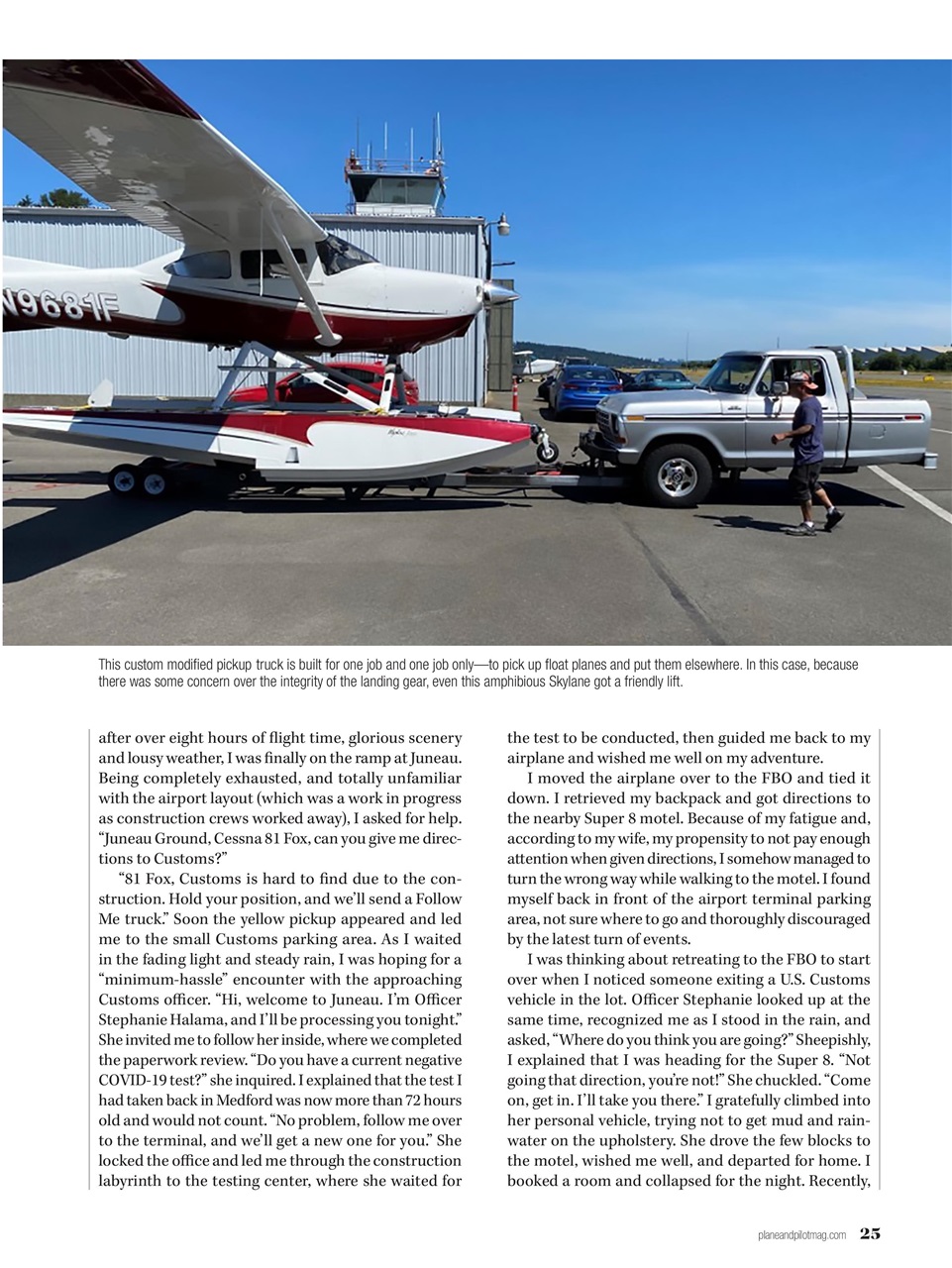 Plane & Pilot Preview Pages