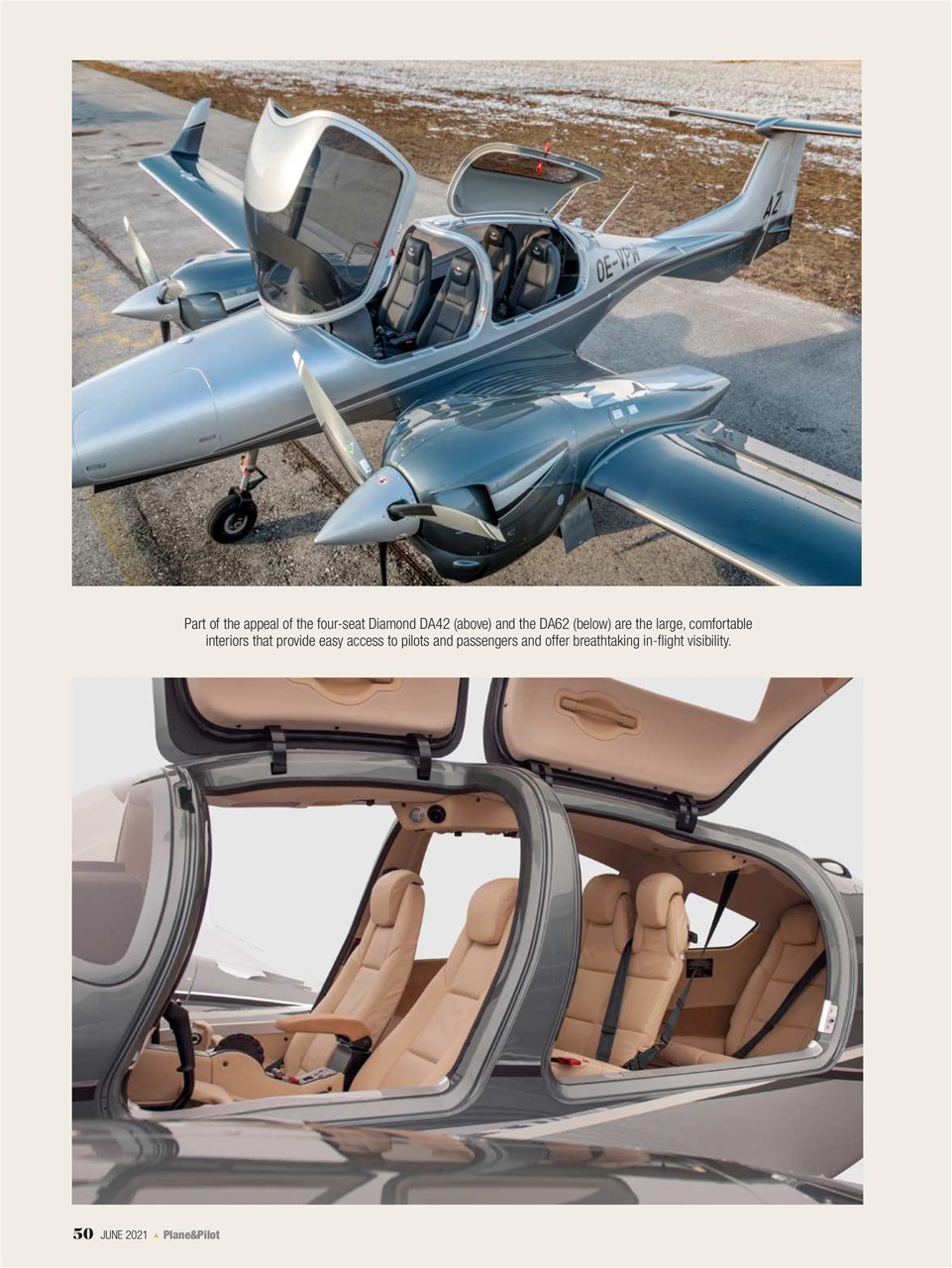 Plane & Pilot Preview Pages