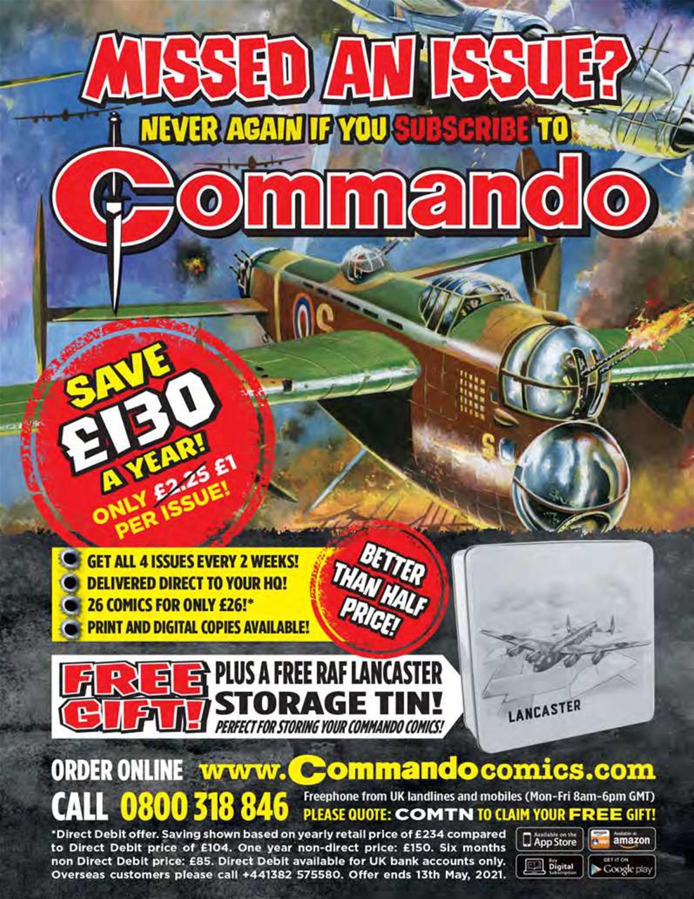 Commando Preview Pages