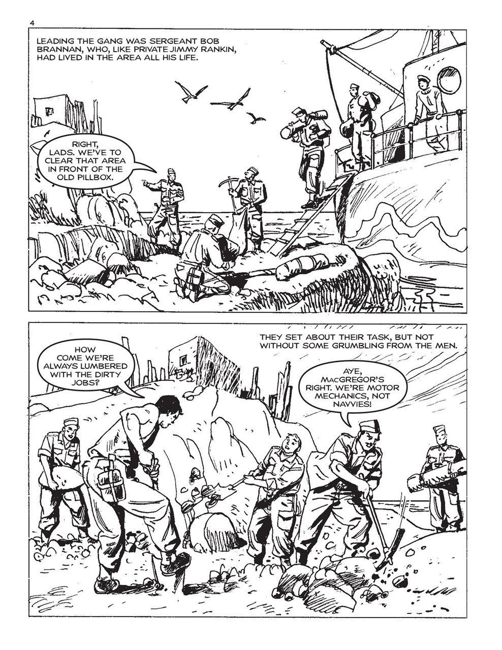 Commando Preview Pages