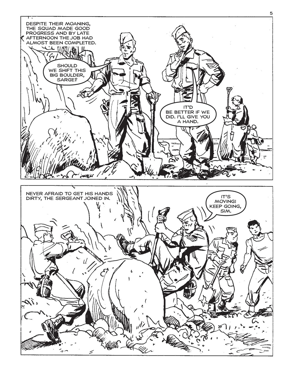 Commando Preview Pages