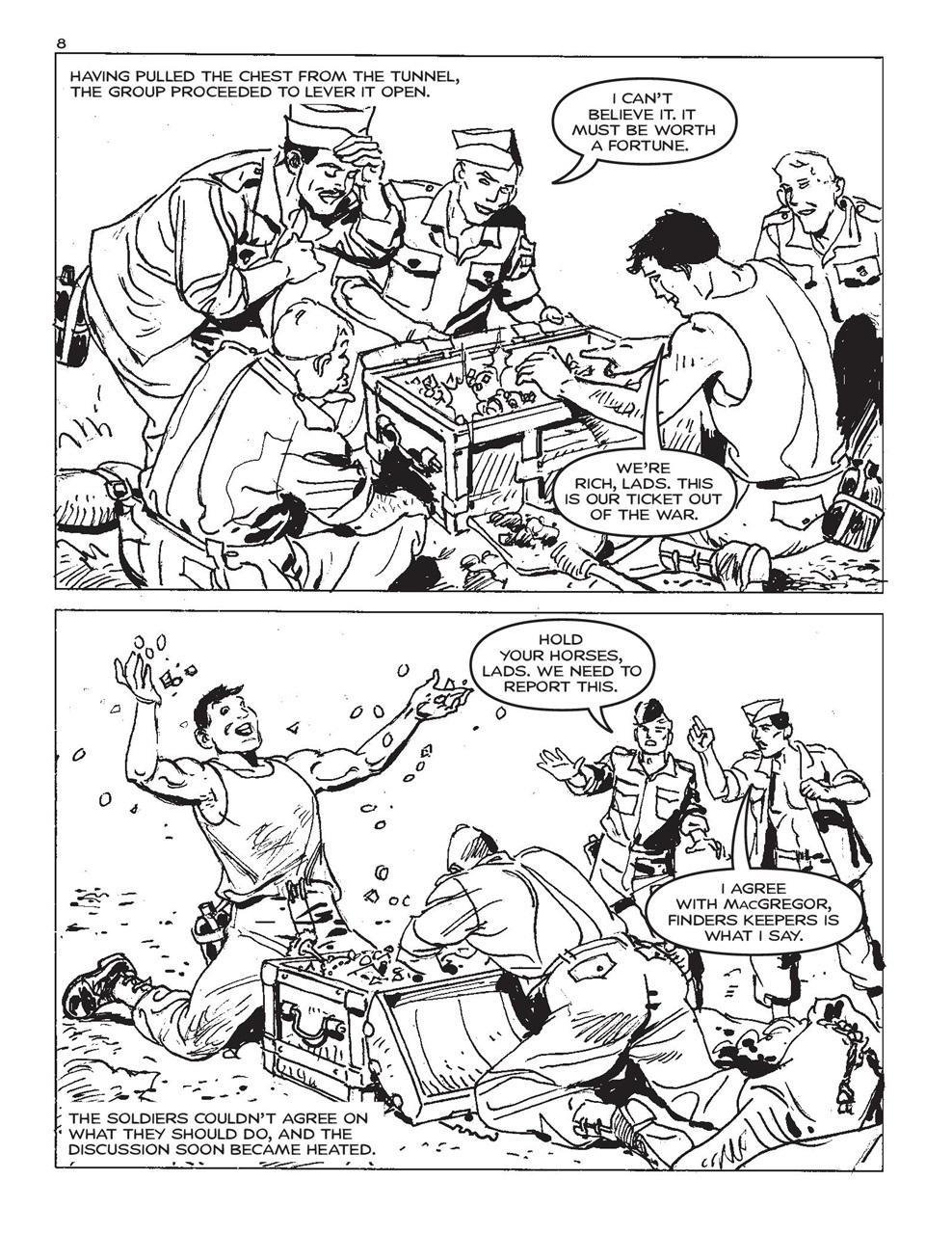 Commando Preview Pages