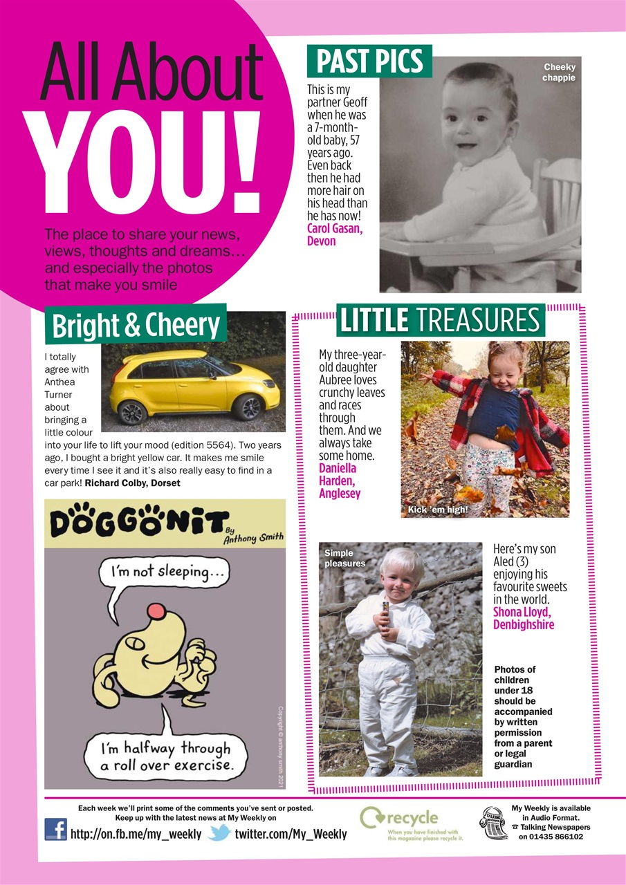 My Weekly Preview Pages