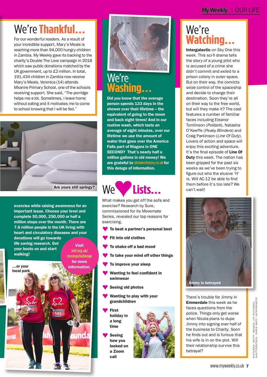 My Weekly Preview Pages