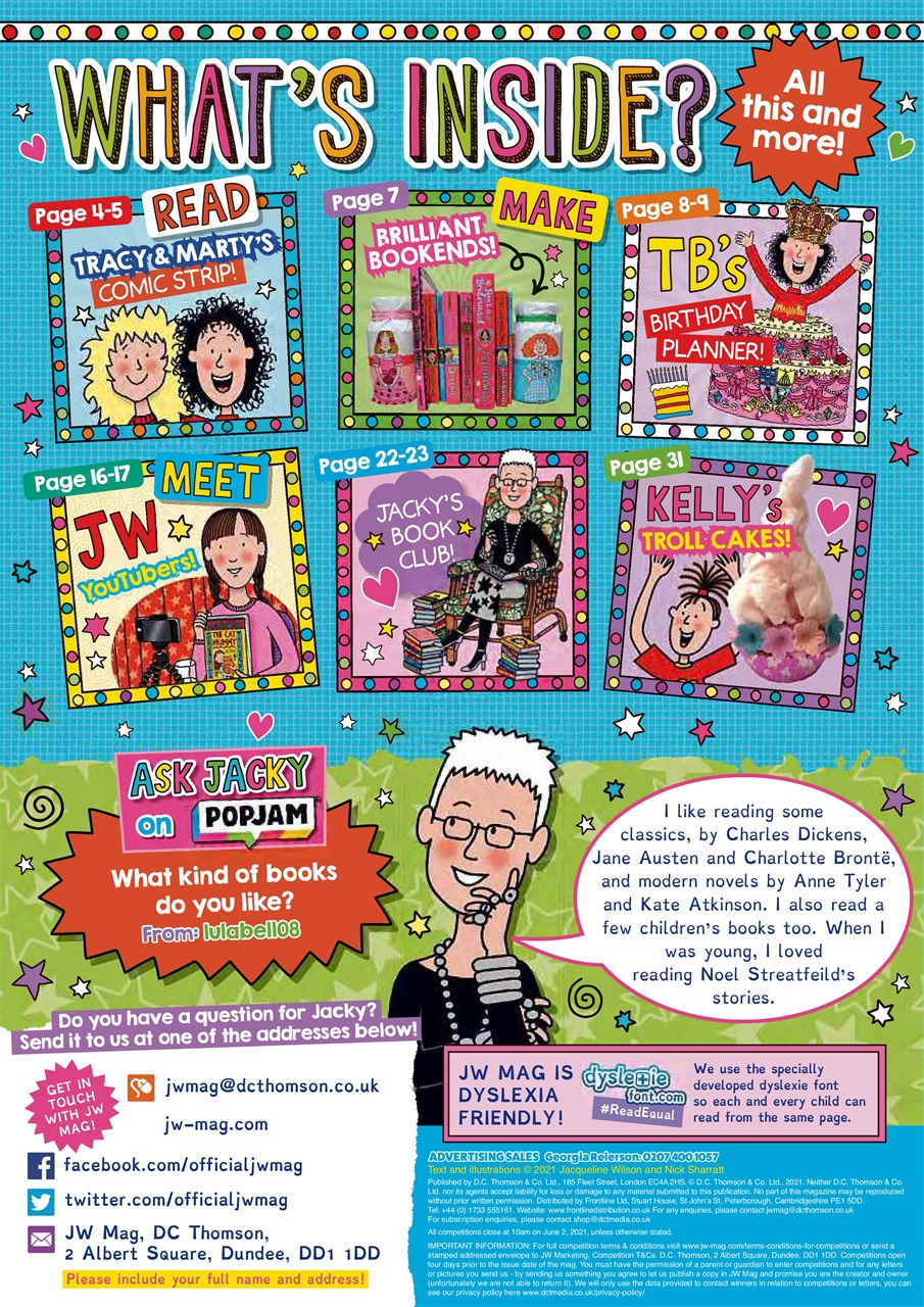 Jacqueline Wilson Preview Pages