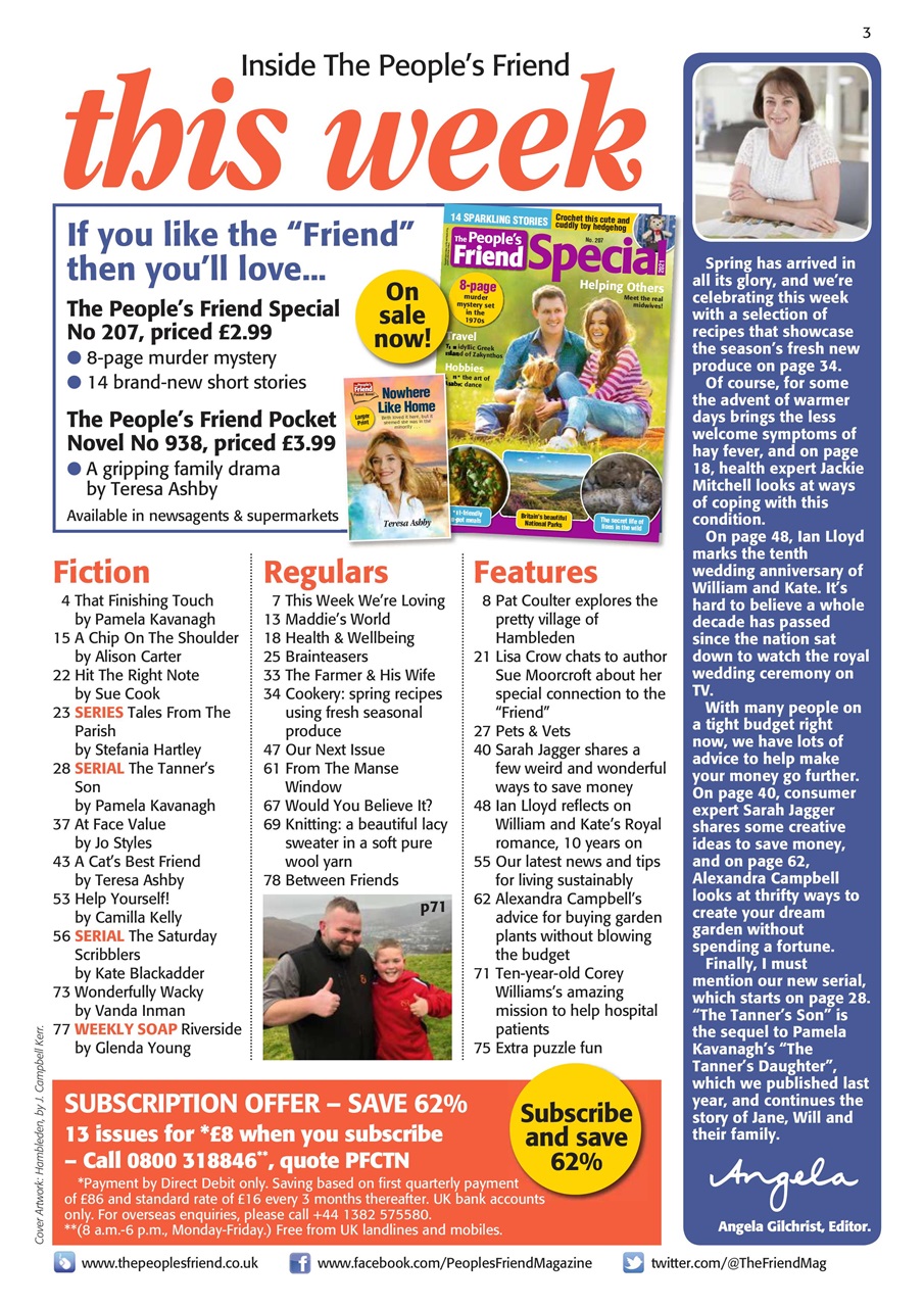 The People’s Friend Preview Pages