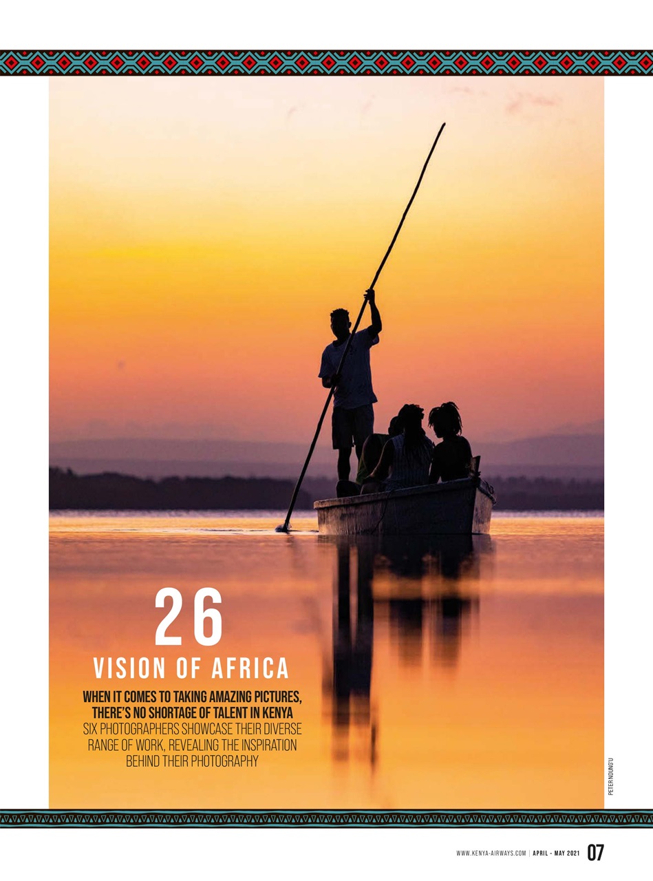 MSAFIRI – Kenya Airways Inflight Preview Pages