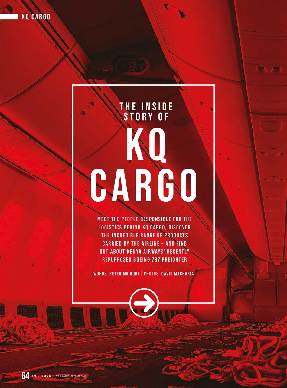 MSAFIRI – Kenya Airways Inflight Preview Pages