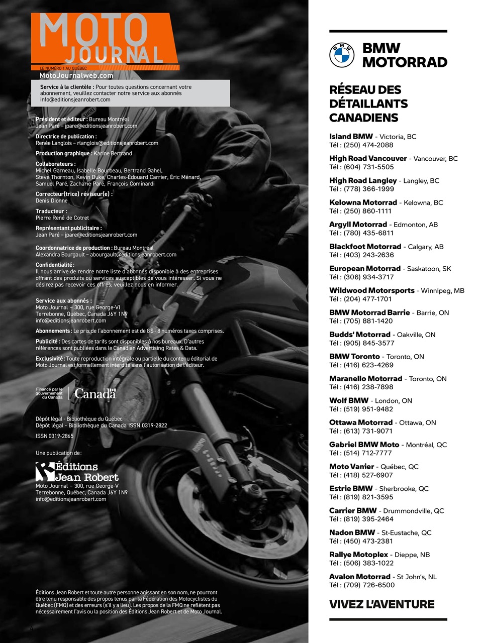 Moto Journal Preview Pages