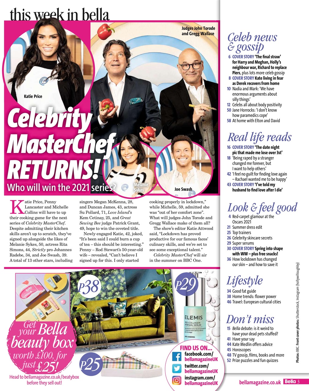 Bella Magazine Preview Pages