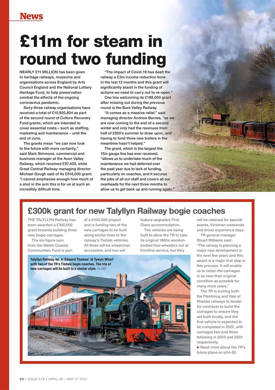 Steam Railway Preview Pages