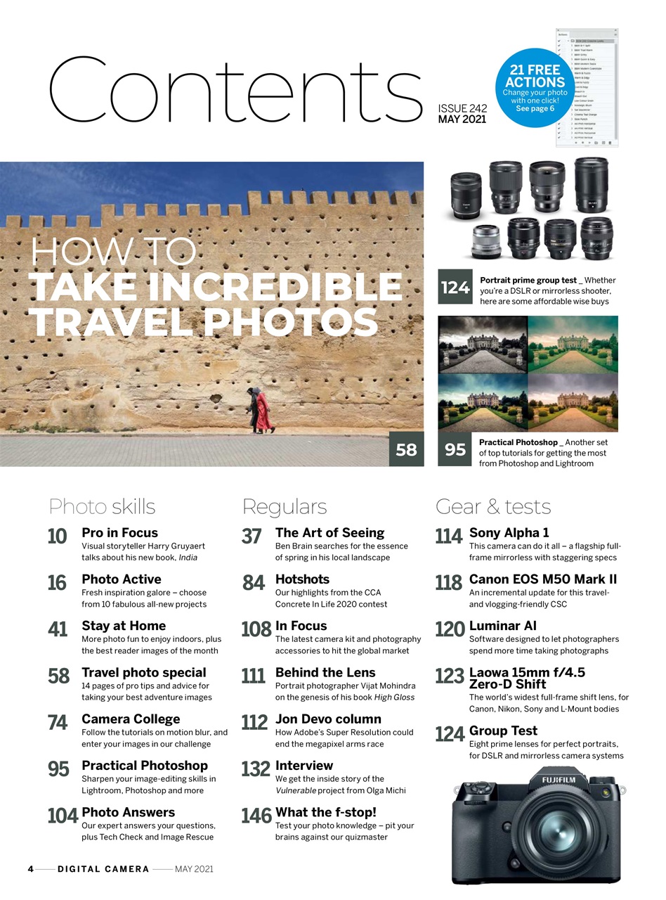 Digital Camera Magazine Preview Pages