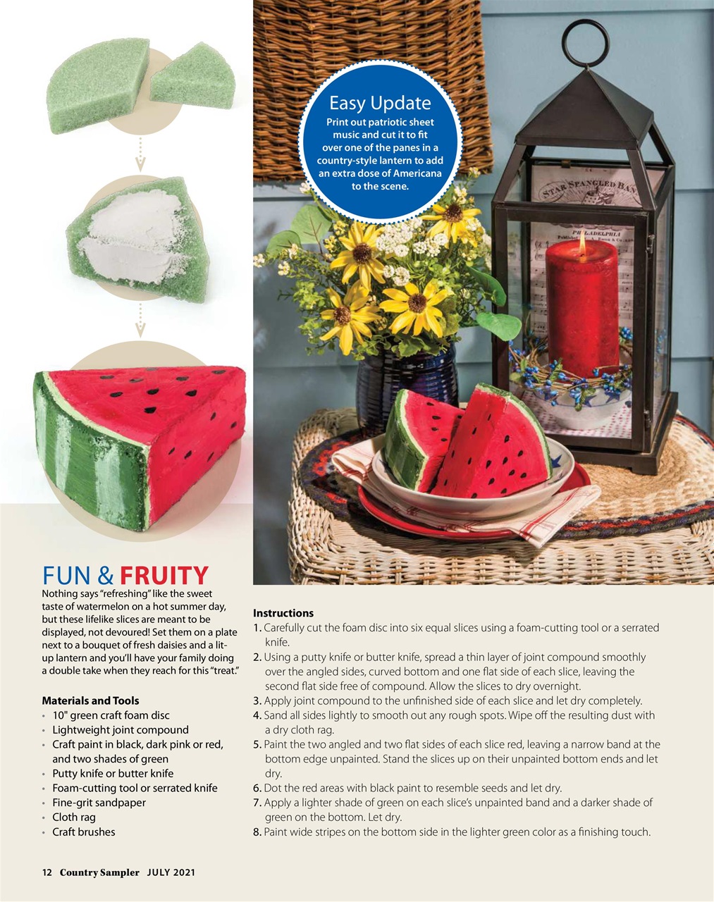 Country Sampler Home Preview Pages