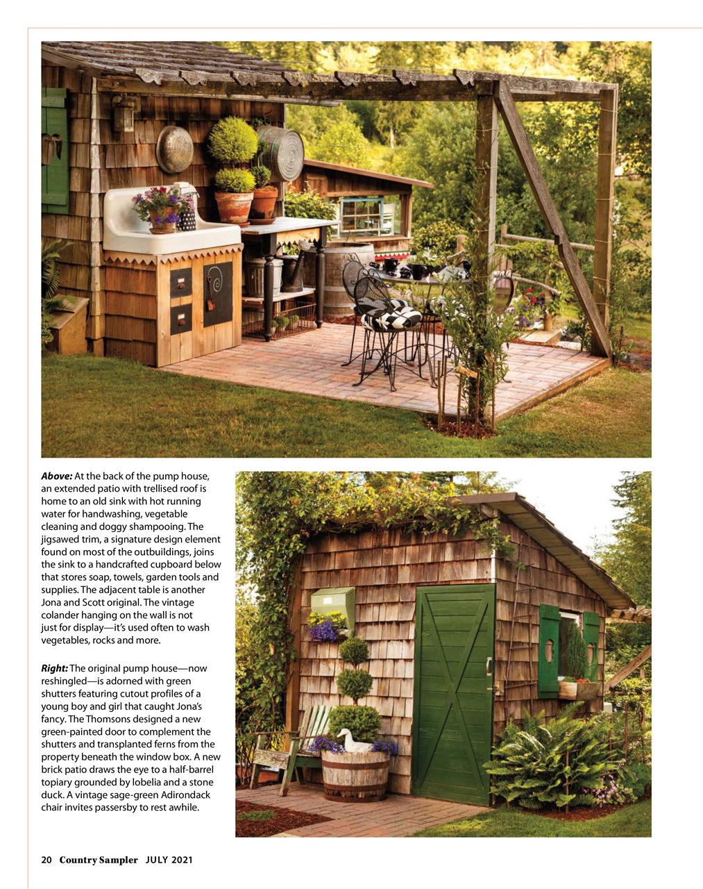 Country Sampler Home Preview Pages