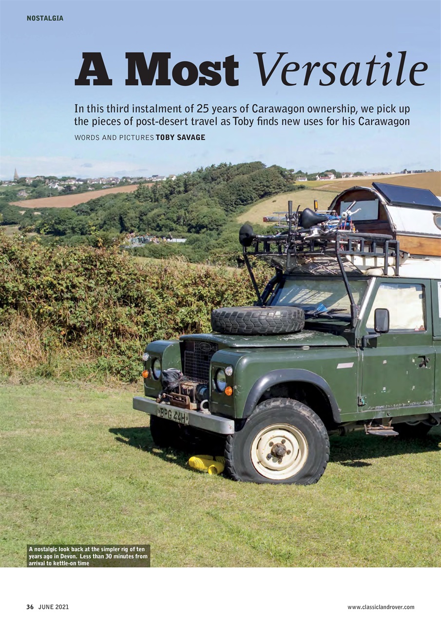 Classic Land Rover Magazine Preview Pages