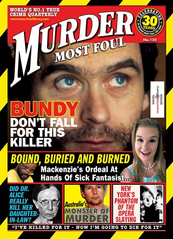 Murder Most Foul 120 issue Murder Most Foul 120