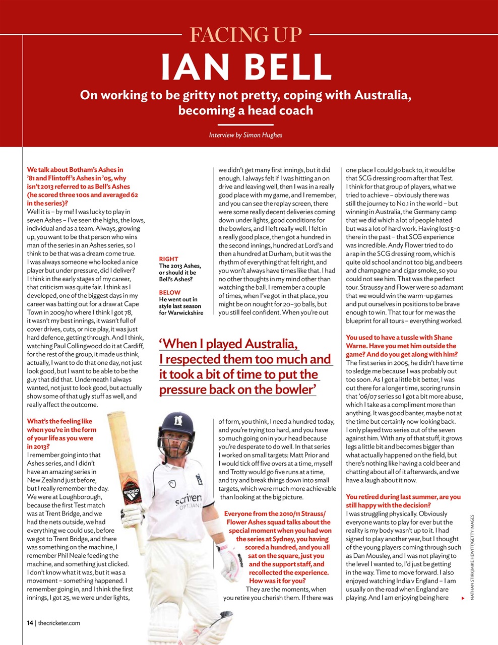 The Cricketer Magazine Preview Pages