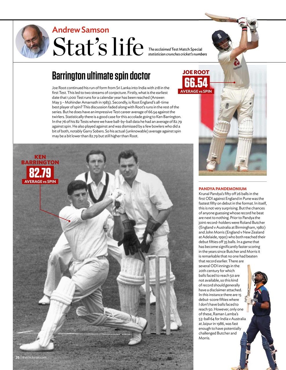 The Cricketer Magazine Preview Pages