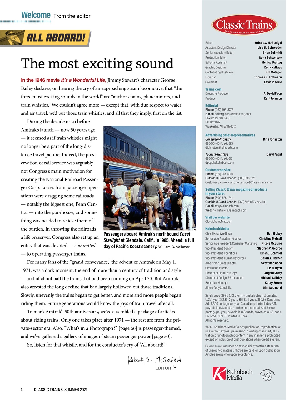 Classic Trains Preview Pages