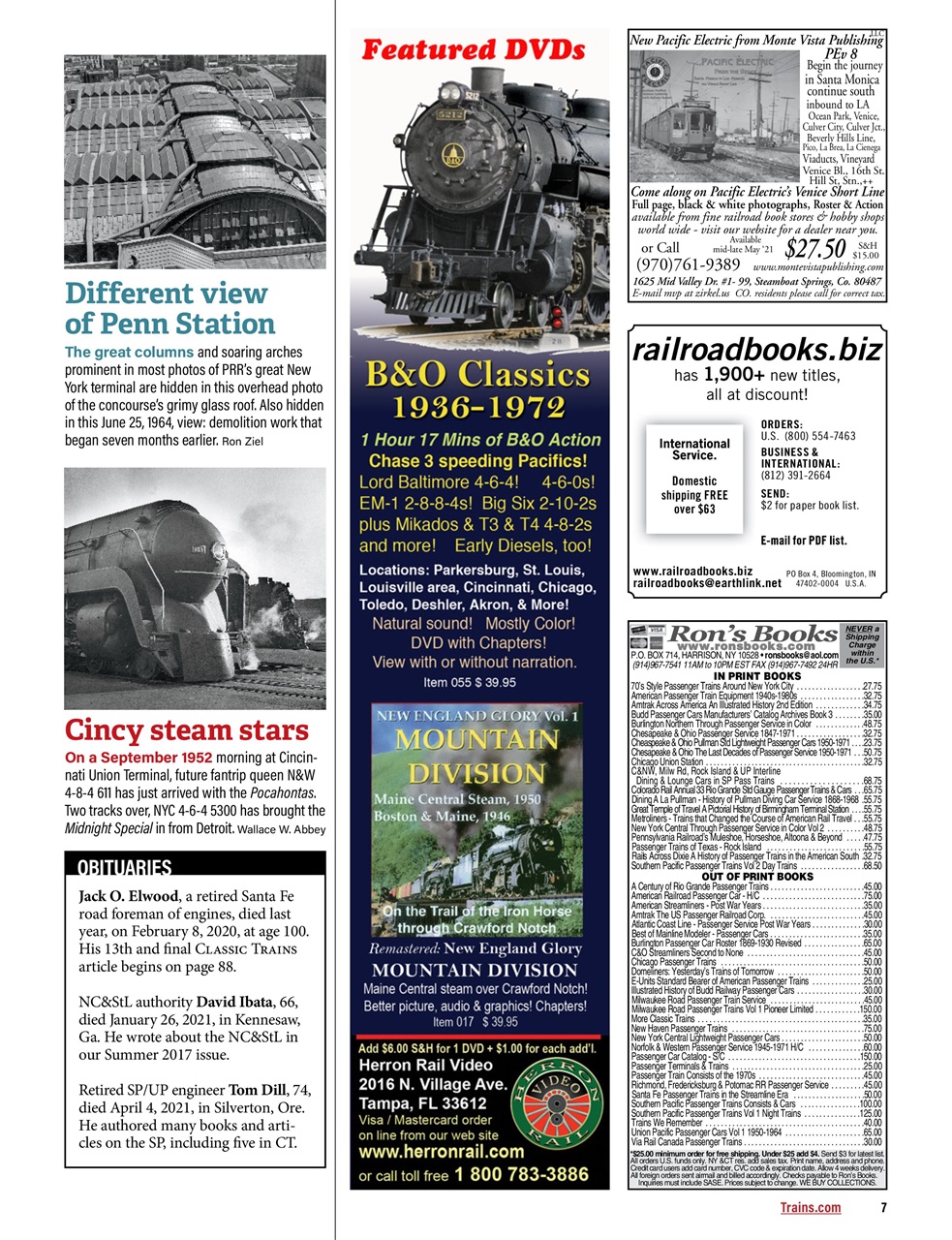 Classic Trains Preview Pages
