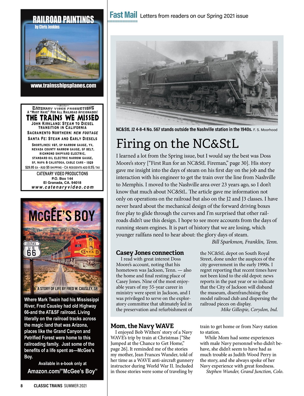 Classic Trains Preview Pages