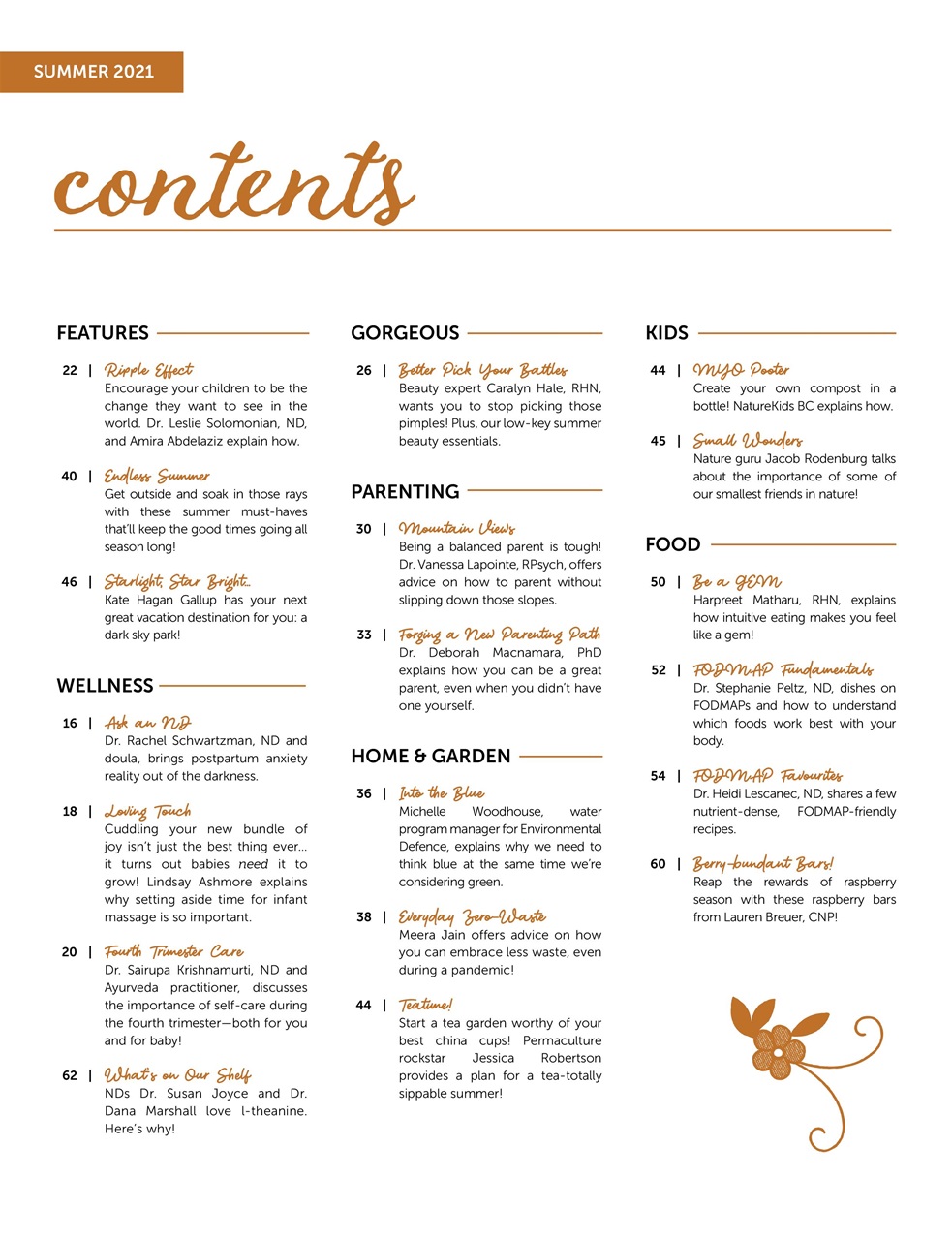 Ecoparent Magazine Preview Pages