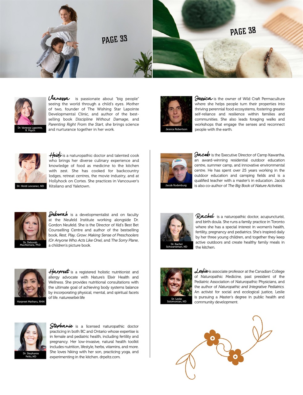 Ecoparent Magazine Preview Pages