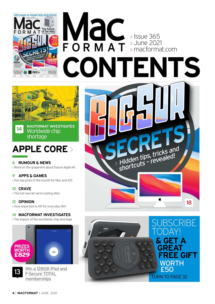 MacFormat Preview Pages