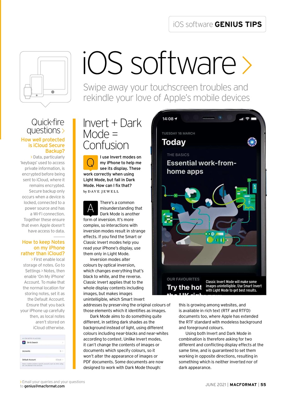 MacFormat Preview Pages
