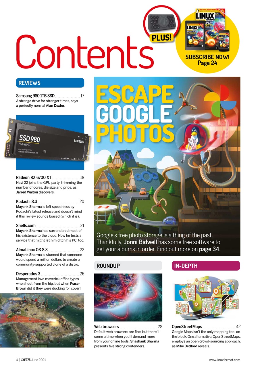 Linux Format Preview Pages