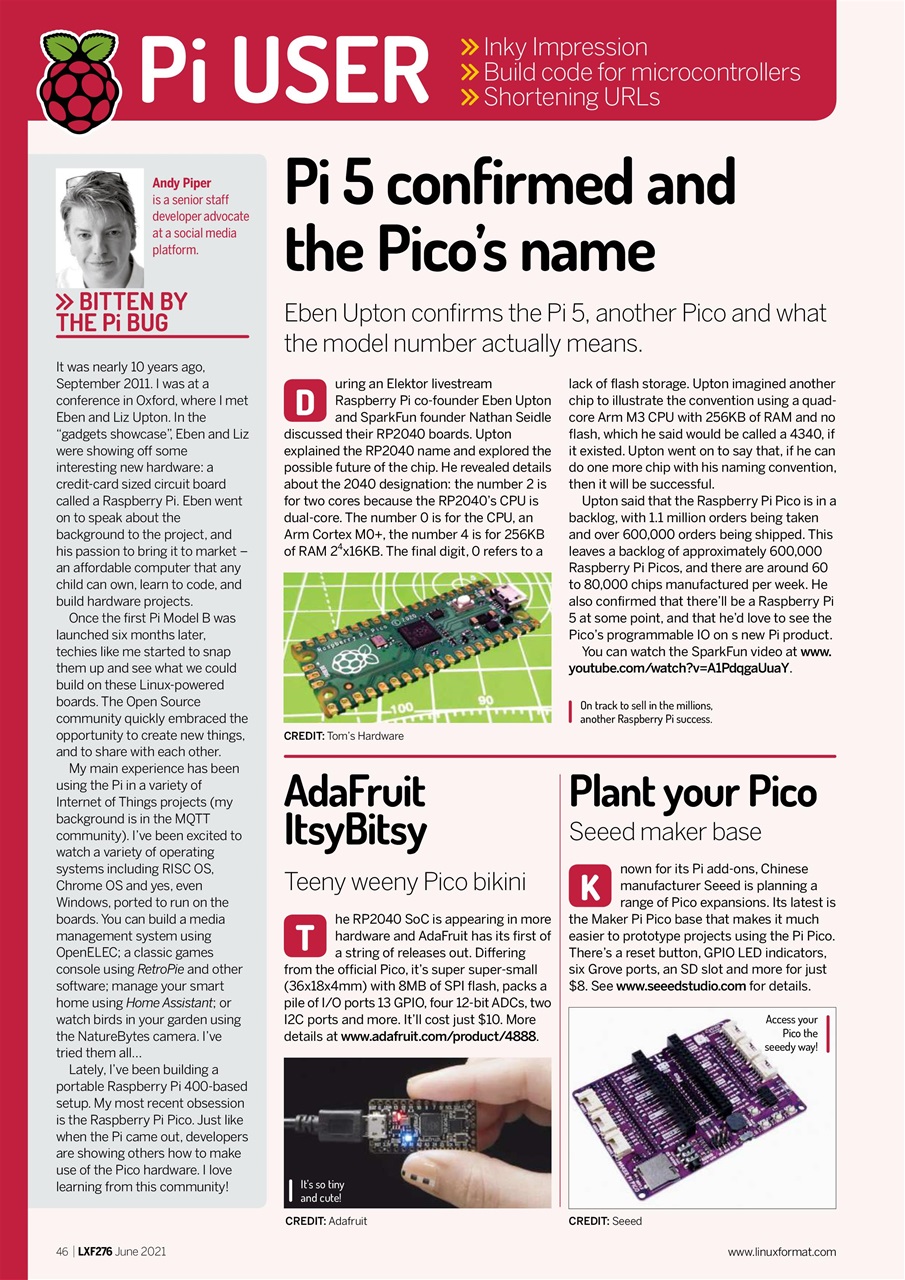 Linux Format Preview Pages