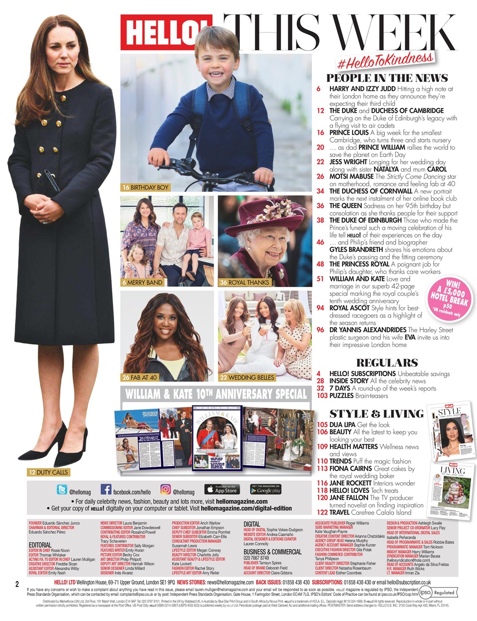 Hello! Magazine Preview Pages