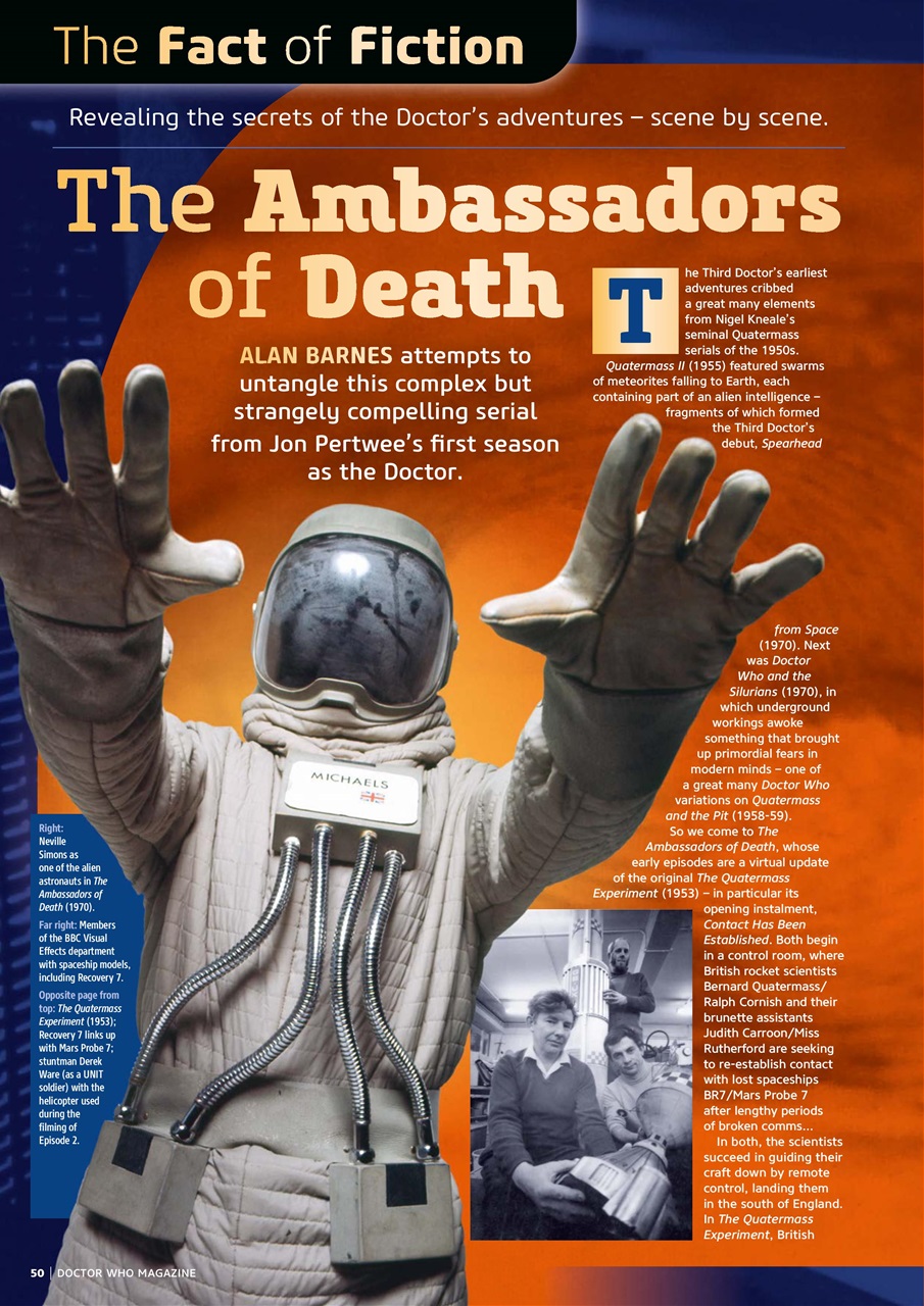 Doctor Who Magazine Preview Pages