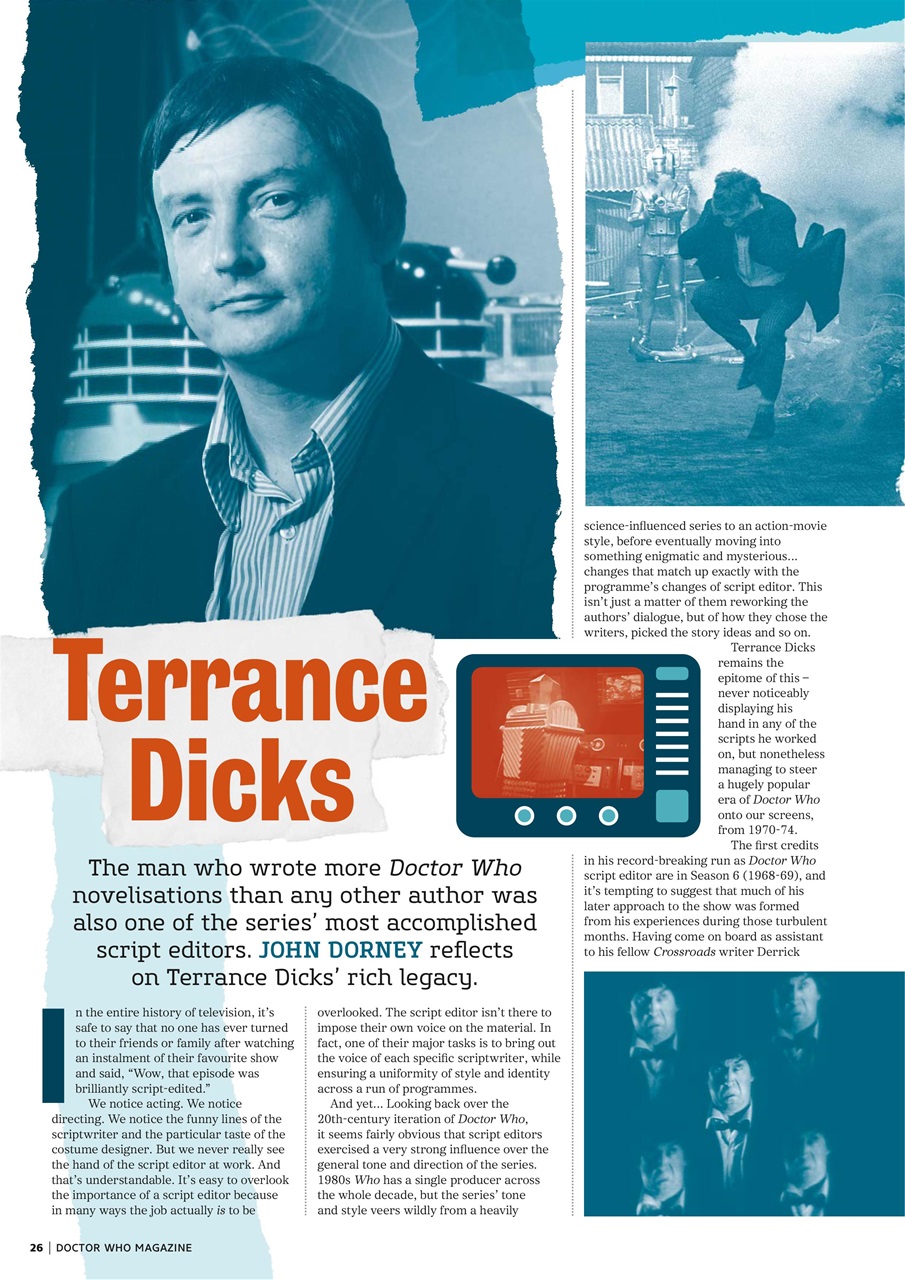 Doctor Who Magazine Preview Pages