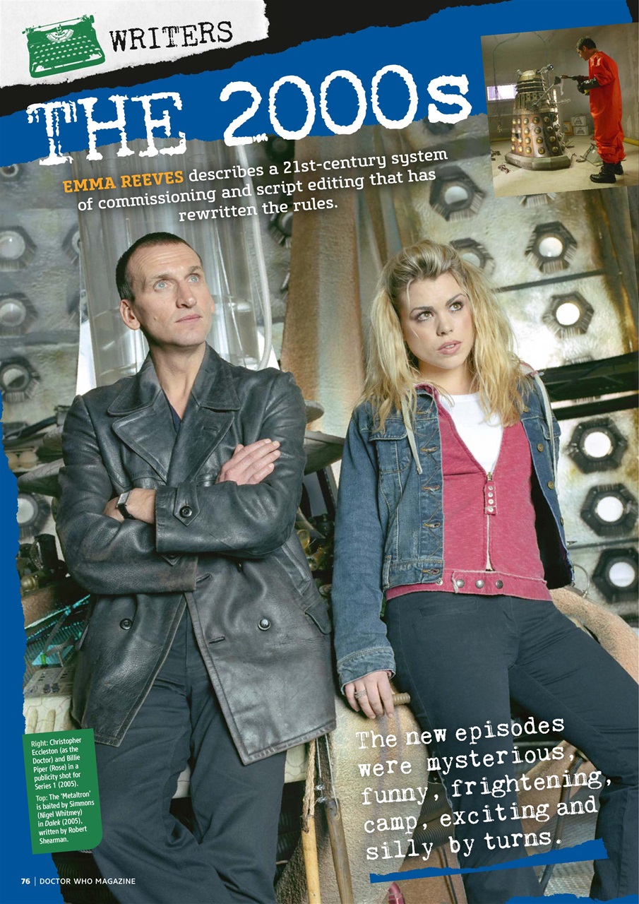 Doctor Who Magazine Preview Pages