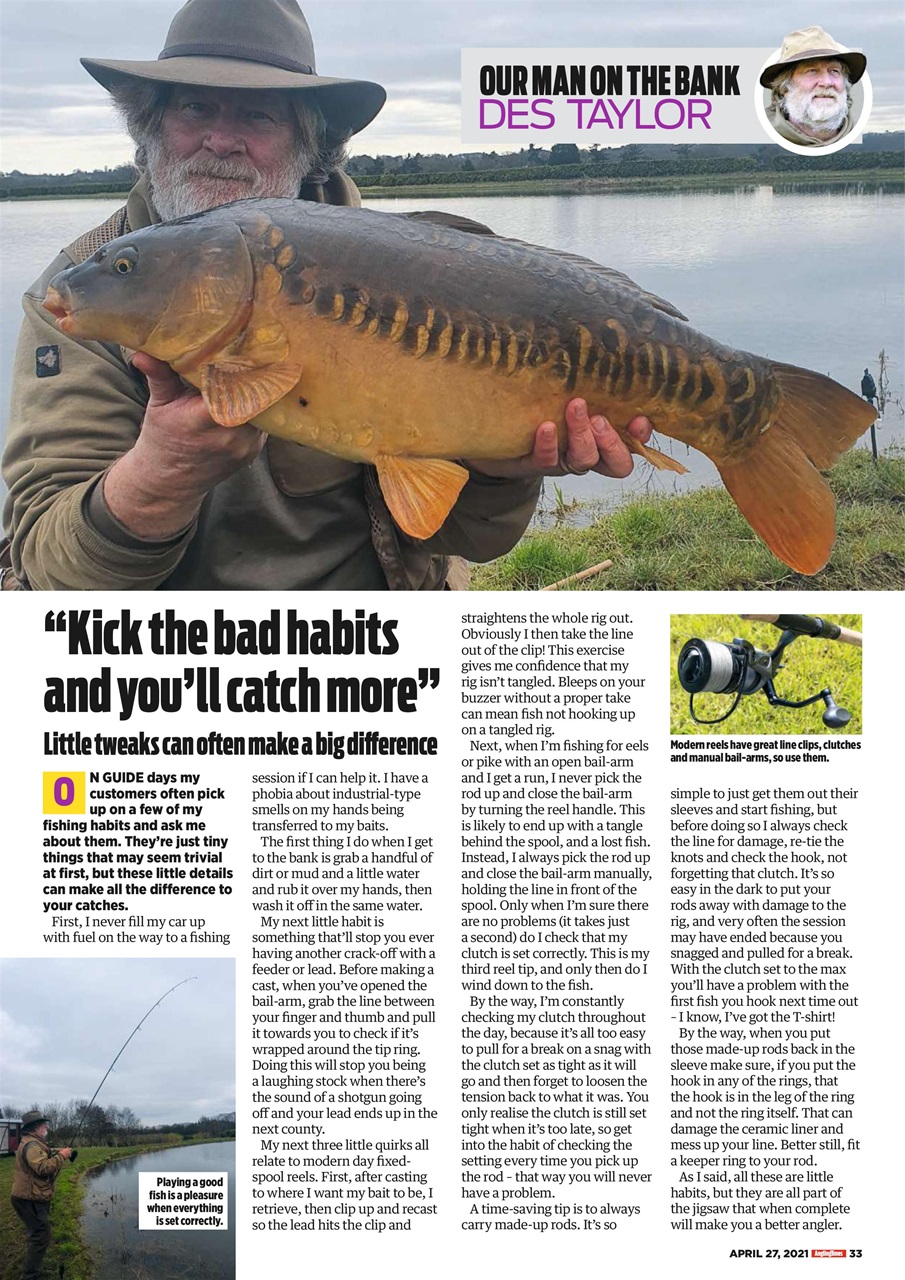 Angling Times Preview Pages