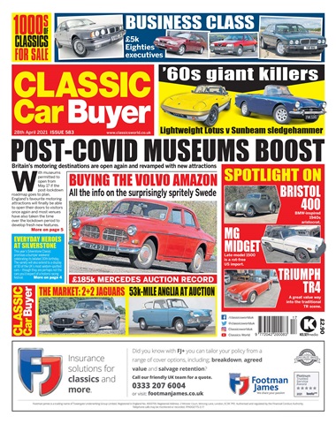Classic Car Buyer issue  April 28 2021