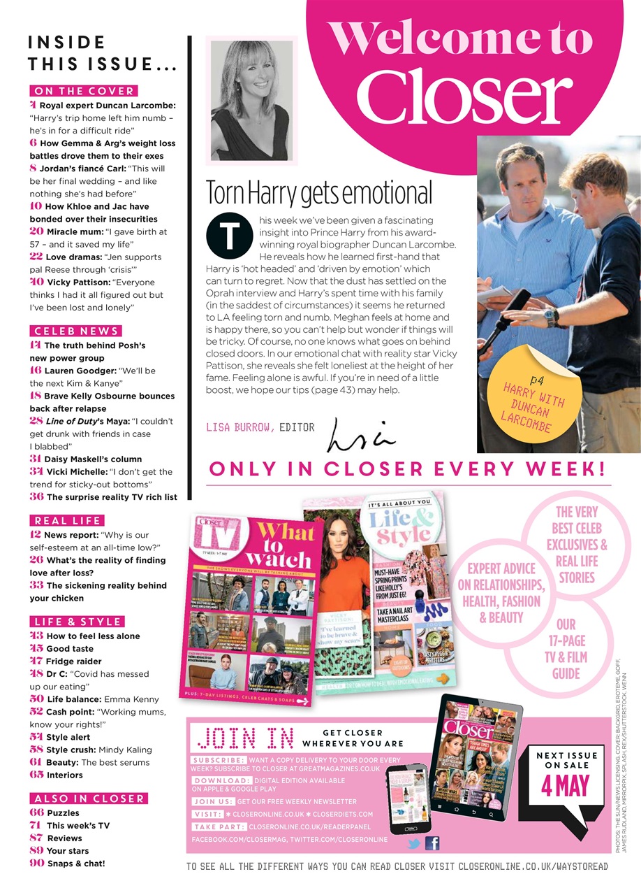 Closer Preview Pages