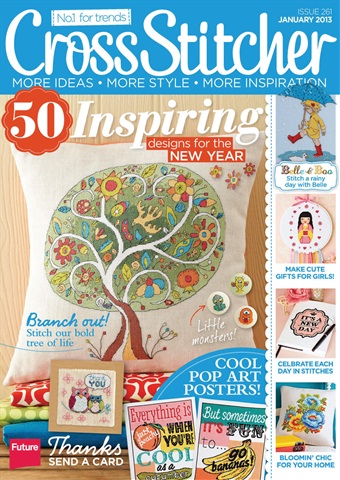 CrossStitcher issue January 2013