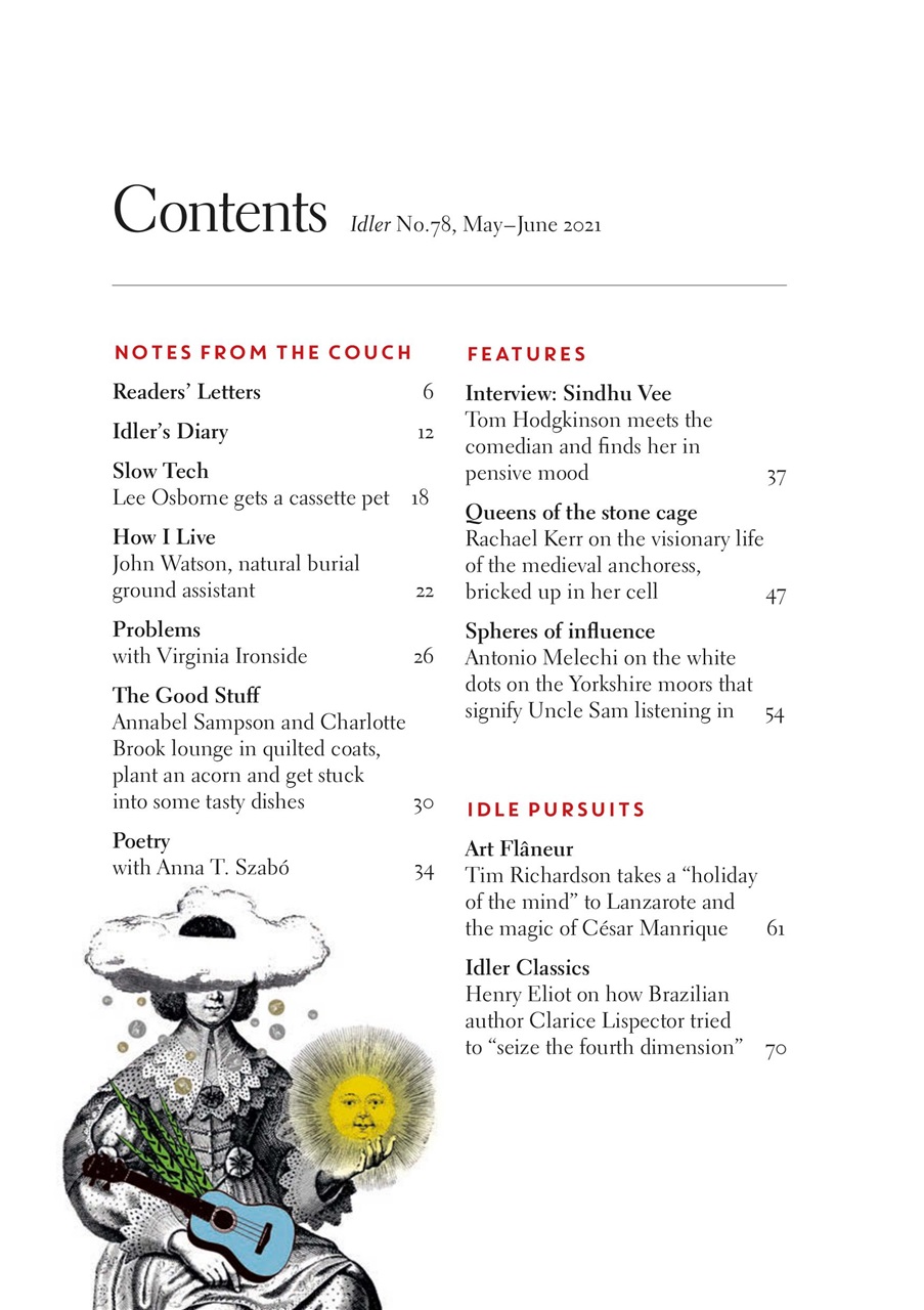 The Idler Magazine Preview Pages