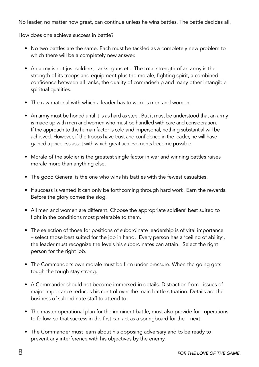 For The Love Of The Game Preview Pages