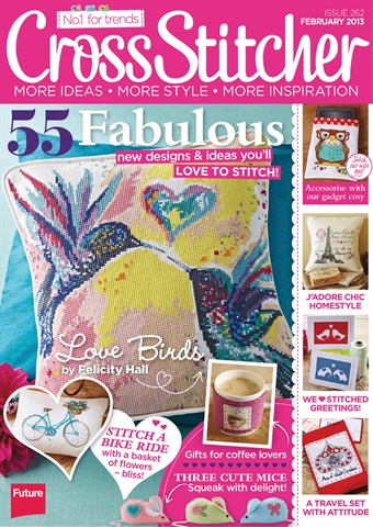 CrossStitcher issue February 2013
